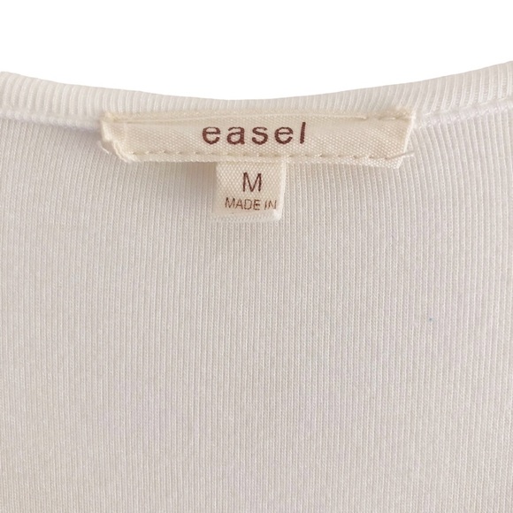 Easel Blue Ombre Dress Sleeveless Fringe Hem Size Medium - Picture 3 of 7